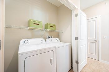 Washer & dryer included